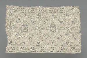 Plain Weave Prints: Fragment (From a Border), Italy, 1601 / 50. Creator: Unknown