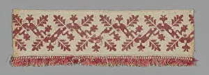 Zig Zag Prints: Fragment (From a Border), Italy, 17th century. Creator: Unknown