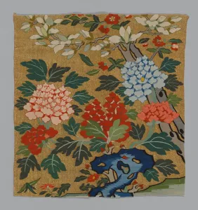 Fragment (From a Chair Panel (K assu), China, Qing dynasty (1644-1911), 1654 / 1772