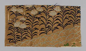 Fragment (From a Noh Costume), Japan, 18th century, late Edo period (1789-1868