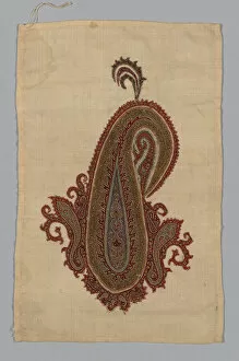 Fragment (From a Shawl), India, c. 1835. Creator: Unknown