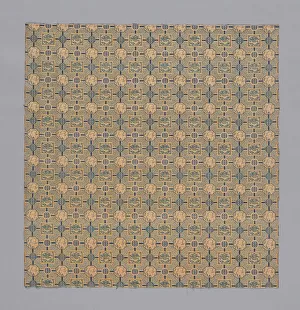 Soft Furnishings Prints: Fragment (Furnishing Fabric), China, Qing dynasty (1644-1911), 1850 / 1900