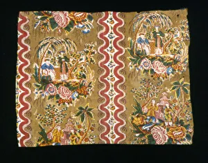 Fragment (Furnishing Fabric), England, c. 1825. Creator: Unknown