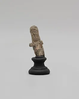 Herm Prints: Fragment of a Herm, (3rd-2nd century BCE ?). Creator: Unknown