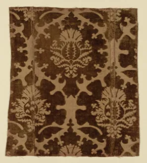 Thistle Prints: Fragment, Italy, 1475 / 1525. Creator: Unknown