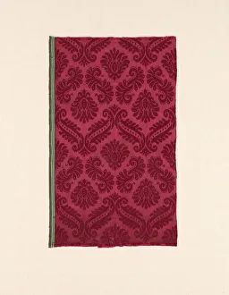 Damask Prints: Fragment, Italy, 1575 / 1600. Creator: Unknown