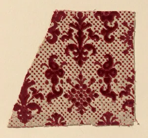 Spotted Prints: Fragment, Italy, c. 1700. Creator: Unknown