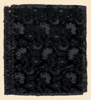 Plain Weave Prints: Fragment, Italy, first half of the 17th century. Creator: Unknown