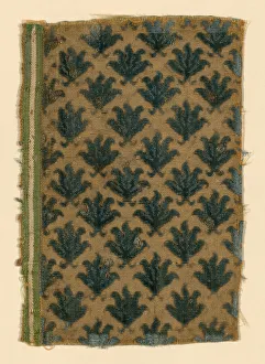 Cream Background Gallery: Fragment, Italy, Second half of the 17th century. Creator: Unknown