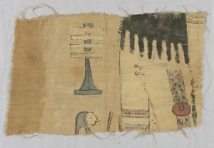 Fragment of a Mummy Shroud, Egypt, 2nd/3rd century. Creator: Unknown Fragment of a Mummy Shroud, Egypt, 2nd/3rd century. Creator: Unknown