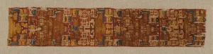 Nazca Prints: Fragment, Peru, 200 B. C. -600 A. D Creator: Unknown