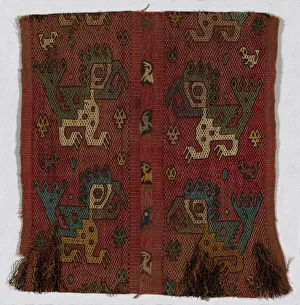 Fragment, Peru, 750 / 1100. Creator: Unknown