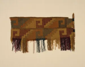 Fragment, Peru, A. D. 1000 / 1476. Creator: Unknown