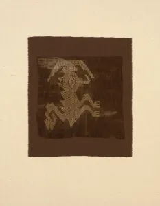 Fragment, Peru, A. D. 1000 / 1476. Creator: Unknown
