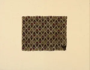 Fragment, Peru, A. D. 1000 / 1476. Creator: Unknown