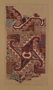 Fragment, Peru, A. D. 500 / 1000. Creator: Unknown