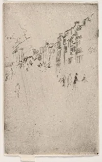 A Fragment of Piccadilly. Creator: James McNeill Whistler (American, 1834-1903)