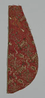 Chasuble Prints: Fragment (probably from a Chasuble), Italy, 17th century. Creator: Unknown
