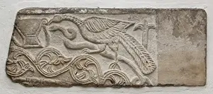 9th Century Prints: Fragment of a Relief, between 8th and 9th century. Creator: Unknown