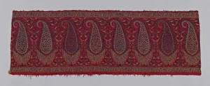 Boteh Prints: Fragment (Shawl Border), India, 1800 / 25. Creator: Unknown