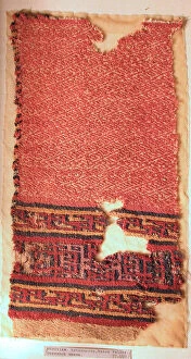 Fragment (Shawl), Peru, A.D. 1000/1532. Creator: Unknown
