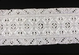 Repetition Prints: Fragment (Three Joined Strips from Small Pillow), Italy, 1550 / 1600. Creator: Unknown