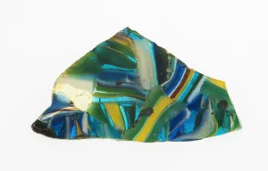 Glass Mosaic Glass Technique Prints: Fragment of a Vessel, 1st century BCE-1st century CE. Creator: Unknown