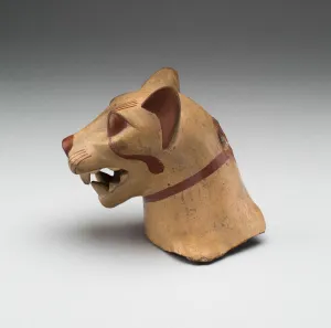 Puma Prints: Fragment of a Vessel in the Form of a Puma, 100 B. C. / A. D. 500. Creator: Unknown