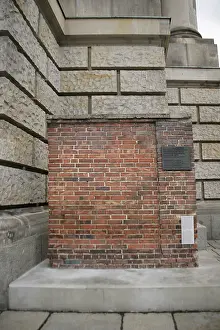 Walls Prints: Fragment of the wall from Gdansk shipyard, Berlin, Germany, 2025. Creator: LTL