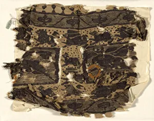 Fatimid Period Prints: Fragments, Egypt, Roman period (30 B. C. - 641 A. D. ) / Arab period (641-969