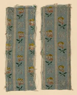 Two Fragments, France, 18th century. Creator: Unknown