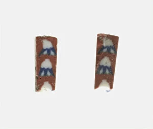 Inlay Gallery: Fragments of Inlays Depicting Lotus Buds (?), 1st century BCE-1st century CE