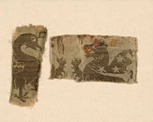 Two Fragments, Italy, 1350 / 1400. Creator: Unknown