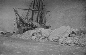 The Fram after an Ice-Pressure. 10 January, 1895, 1895 (1897) The Fram after an Ice-Pressure. 10 January, 1895, 1895 (1897)