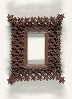 Star Shaped Gallery: Frame, 1880 / 1915. Creator: Unknown