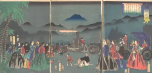 Yoshitora Utagawa Prints: France (furansukoku), 2nd month, 1865. Creator: Utagawa Yoshitora