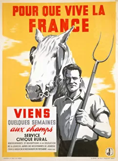 War Work Gallery: So France Can Live, Spend a Few Weeks Working in the Fields, 1940-1944