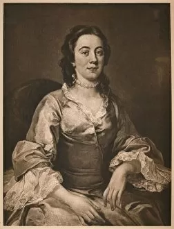 Austin Dobson Collection: Frances Arnold, 1738-1740. Artist: William Hogarth