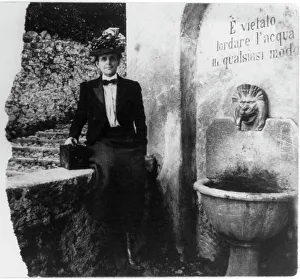 Water Spout Prints: Frances Benjamin Johnston, 1905. Creator: Unknown