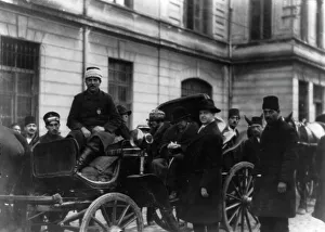 Photojournalist Prints: Frances Benjamin Johnston in carriage, in Constantinople, n.d.. Creator: Unknown
