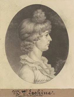 Chignon Prints: Frances Cadwalader Erskine, 1809. Creator: Charles Balthazar Julien Fé