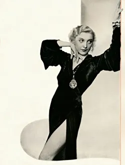 Frances Prints: Frances Day in person: Booths Gin Brings Out The Best In Any Company, c1935 (1935)