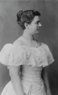 First Lady Prints: Frances F. Cleveland, February 1897. Creator: Frances Benjamin Johnston