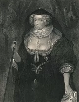 Duchess Of Gallery: Frances Howard, Duchess of Richmond, (mid 19th century). Creator: Peter Lightfoot