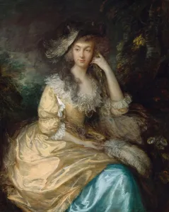 Gainsborough Prints: Frances Susanna, Lady de Dunstanville, c. 1786. Creator: Thomas Gainsborough
