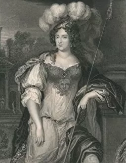 Peter Lely Gallery: Frances Theresa Stewart, Duchess of Richmond, (mid 19th century). Creator: H Robinson