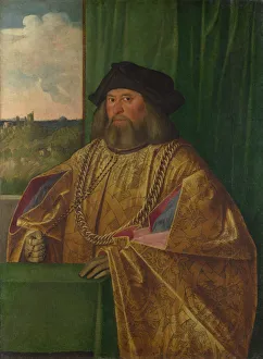Francesco Albani, c. 1520. Artist: Cariani, Giovanni (ca. 1485-1547) Francesco Albani, c. 1520. Artist: Cariani, Giovanni (ca. 1485-1547)