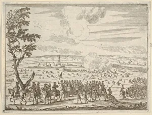 Bartolomeo Prints: Francesco d Este Leads the French Army After the Difficult Resolution of Cremona without