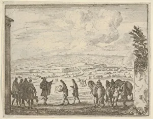 Bartolomeo Prints: Francesco I d Este Builds the Fortresses of Modena for the Security of his People