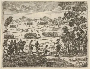 Bartolomeo Prints: Francesco I d Este Sentences a Noble French Official to Death as an Example to Prevent